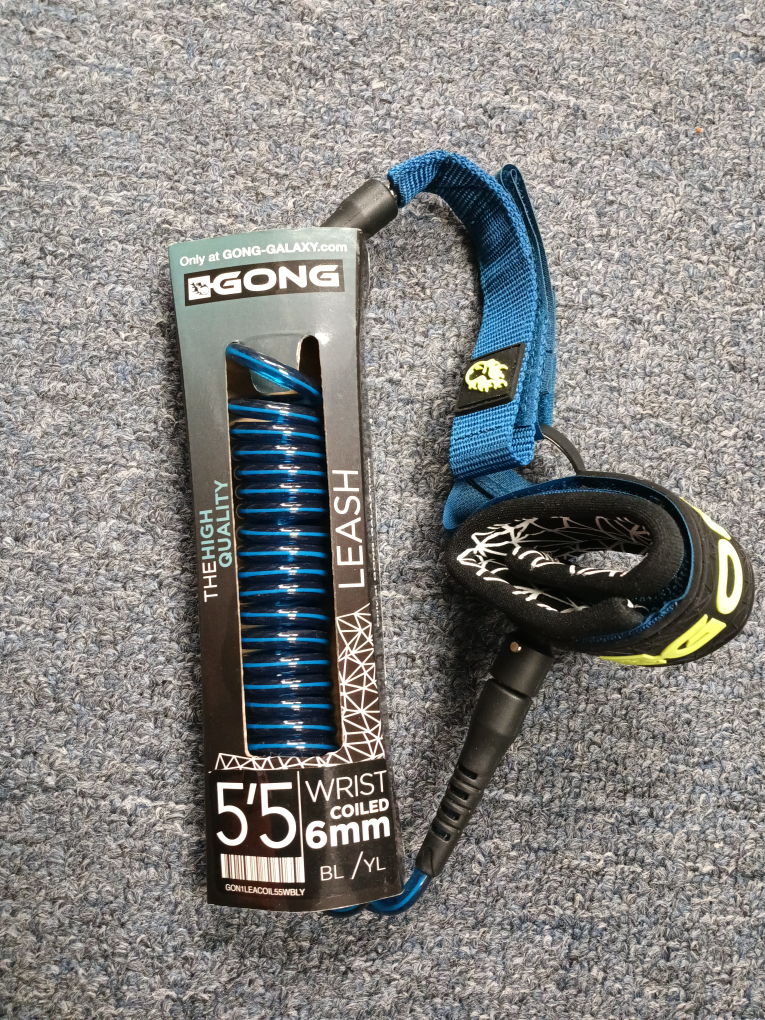 💚Gong 5'5"  Wrist coil Leash 6mm