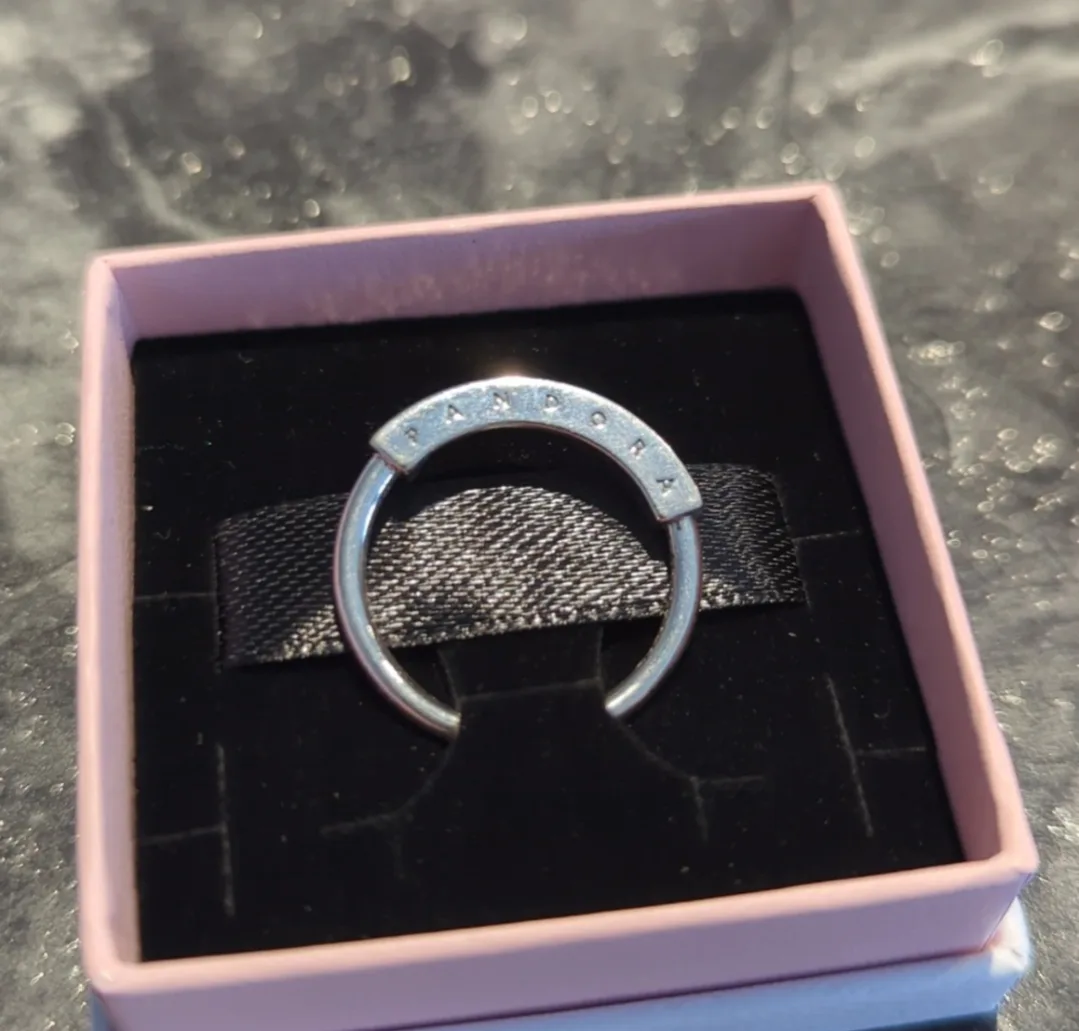 Pandora Silver Ring Size 7 brand new image indicator(3)