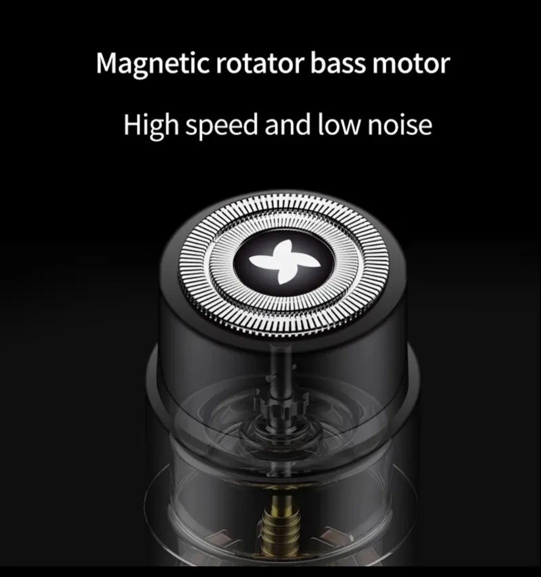 Portable Electric Shaver - Rechargeable Mini Razor image indicator(3)