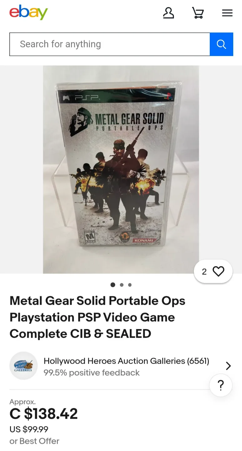 PSP Metal Gear Solid Portable OPS image indicator(6)