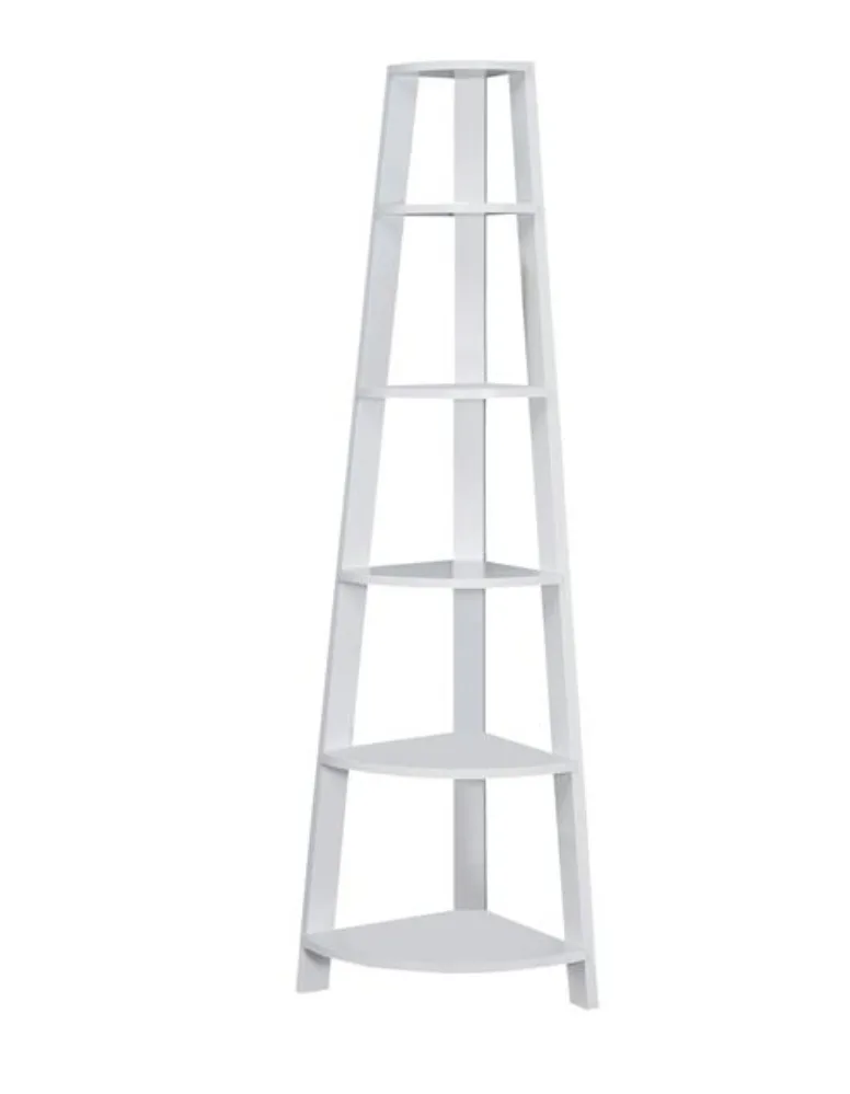 Pair of White Corner Shelves image indicator(3)