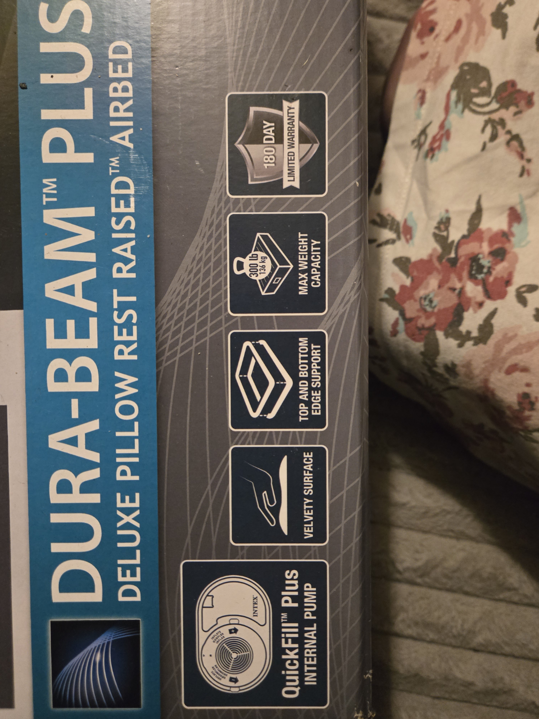 INTEX Dura-Beam Plus Deluxe Pillow Rest Airbed - Twin - photo 4