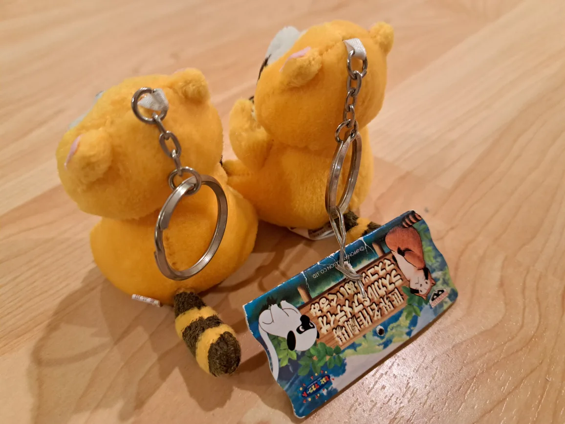 Adorable Raccoon Keychain Set image indicator(2)