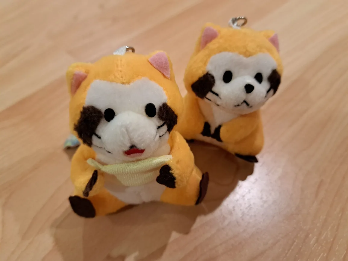 Adorable Raccoon Keychain Set image indicator(4)