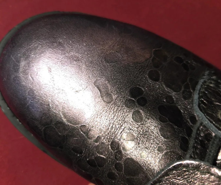 Dr. Martens Metallic Leather Lace-Up Boots image indicator(5)