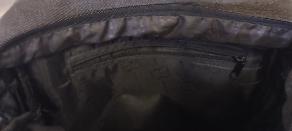 Robin Ruth Grey Canvas Crossbody Bag - photo 5