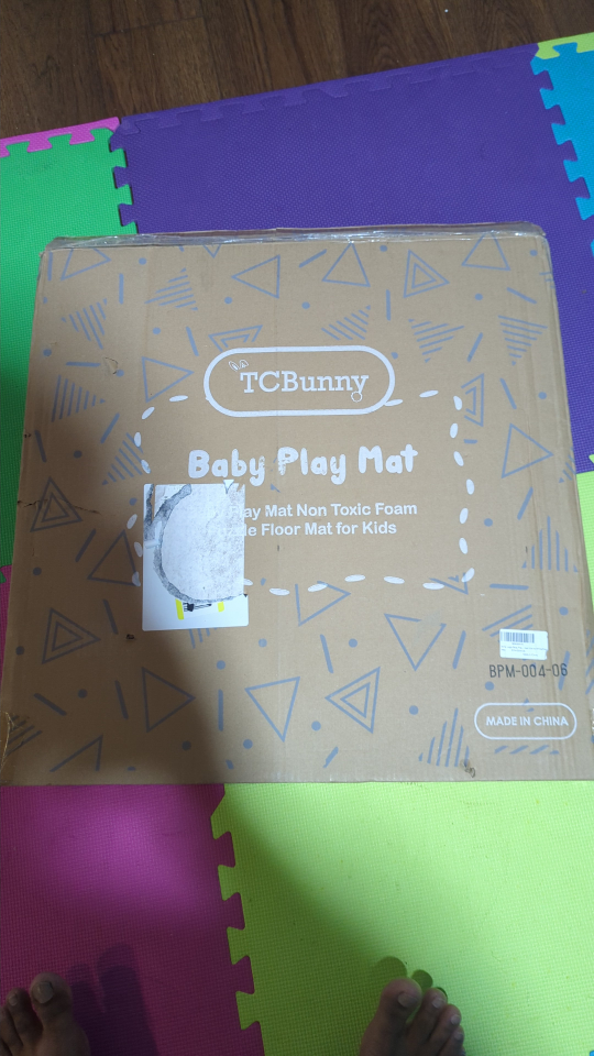 TCBunny Extra Large Baby Play Mat - 4ft x 6ft - photo 4