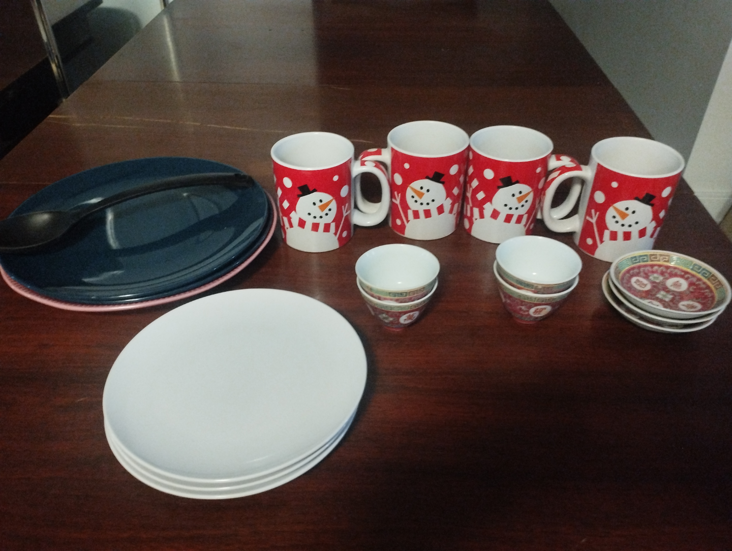Holiday Bundle: Snowman Mugs, Plates & Tea Cups - photo 2