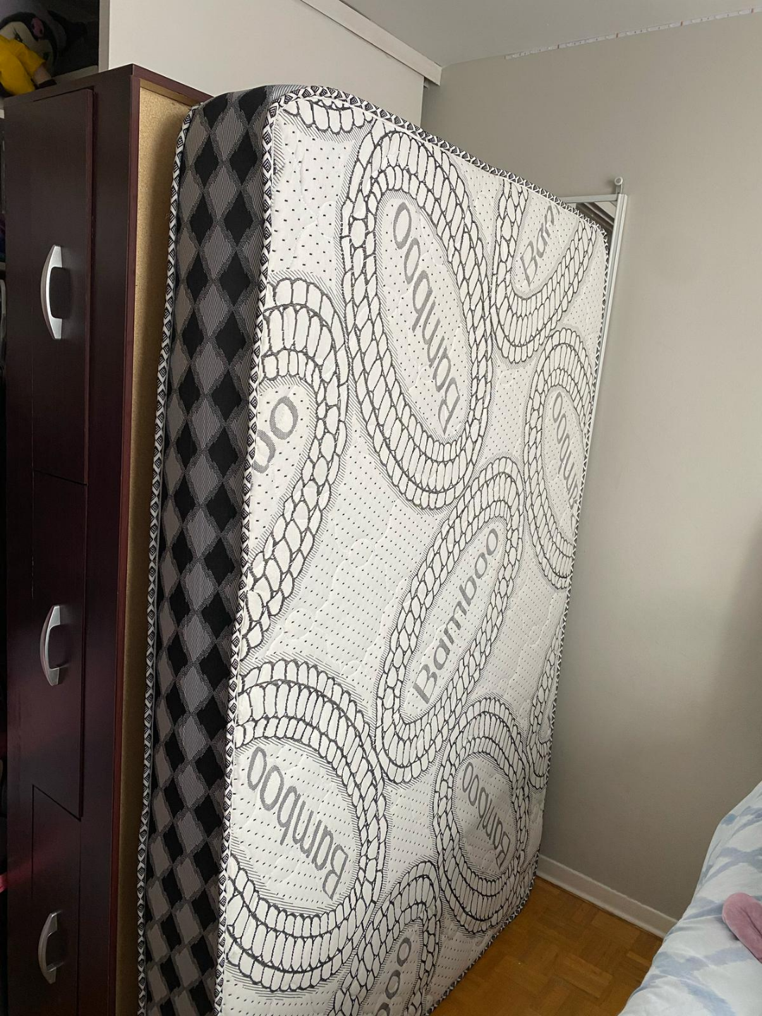 Double bed with storage and mattress - photo 4