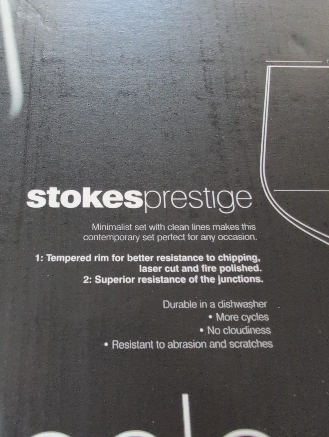 Large Burgundy Wine Glasses - Set of 4 image indicator(2)