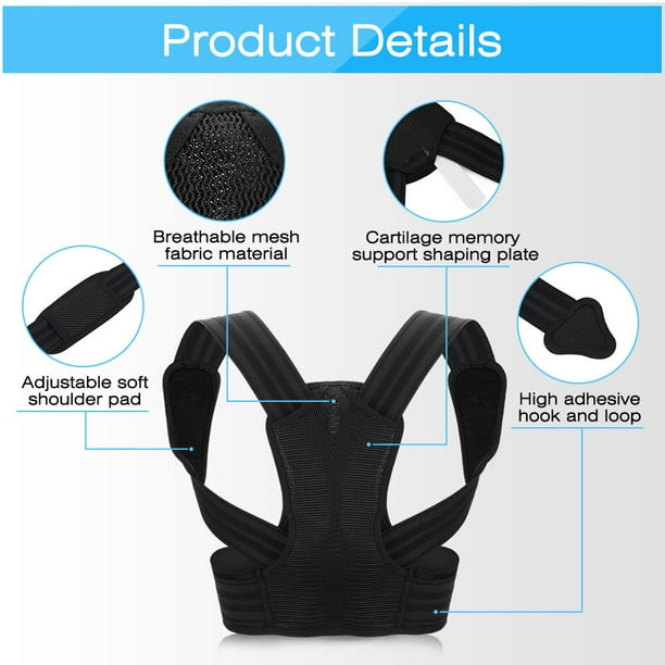 Adjustable Posture Corrector for Kids and Adults - Size S - photo 5
