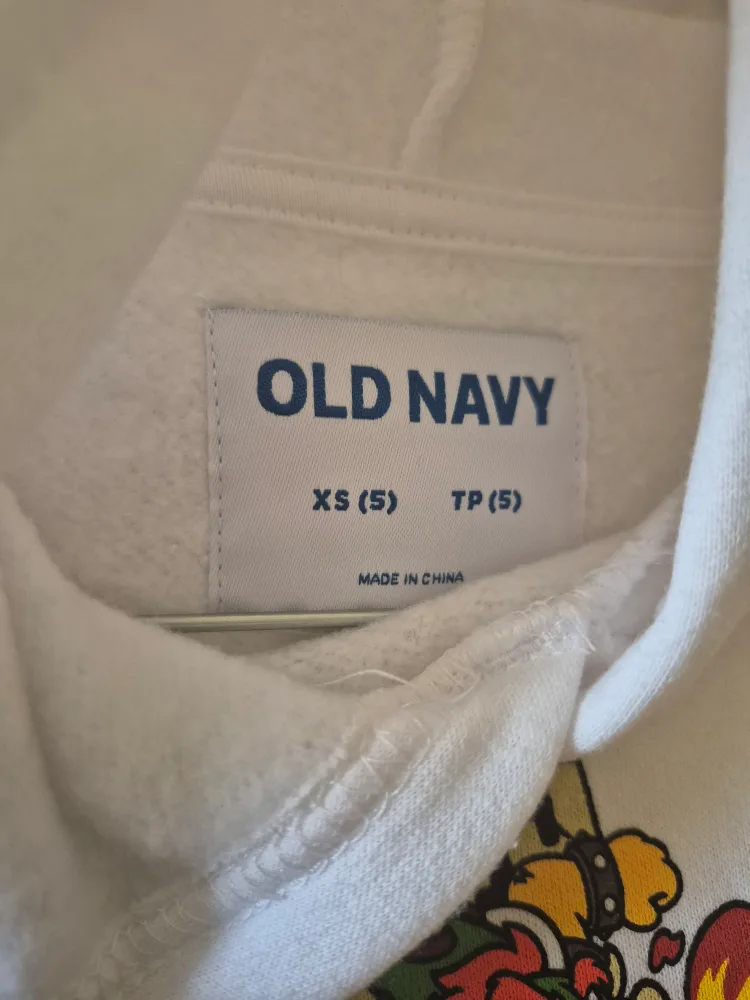 Old Navy Bowser Hoodie Size XS image indicator(3)