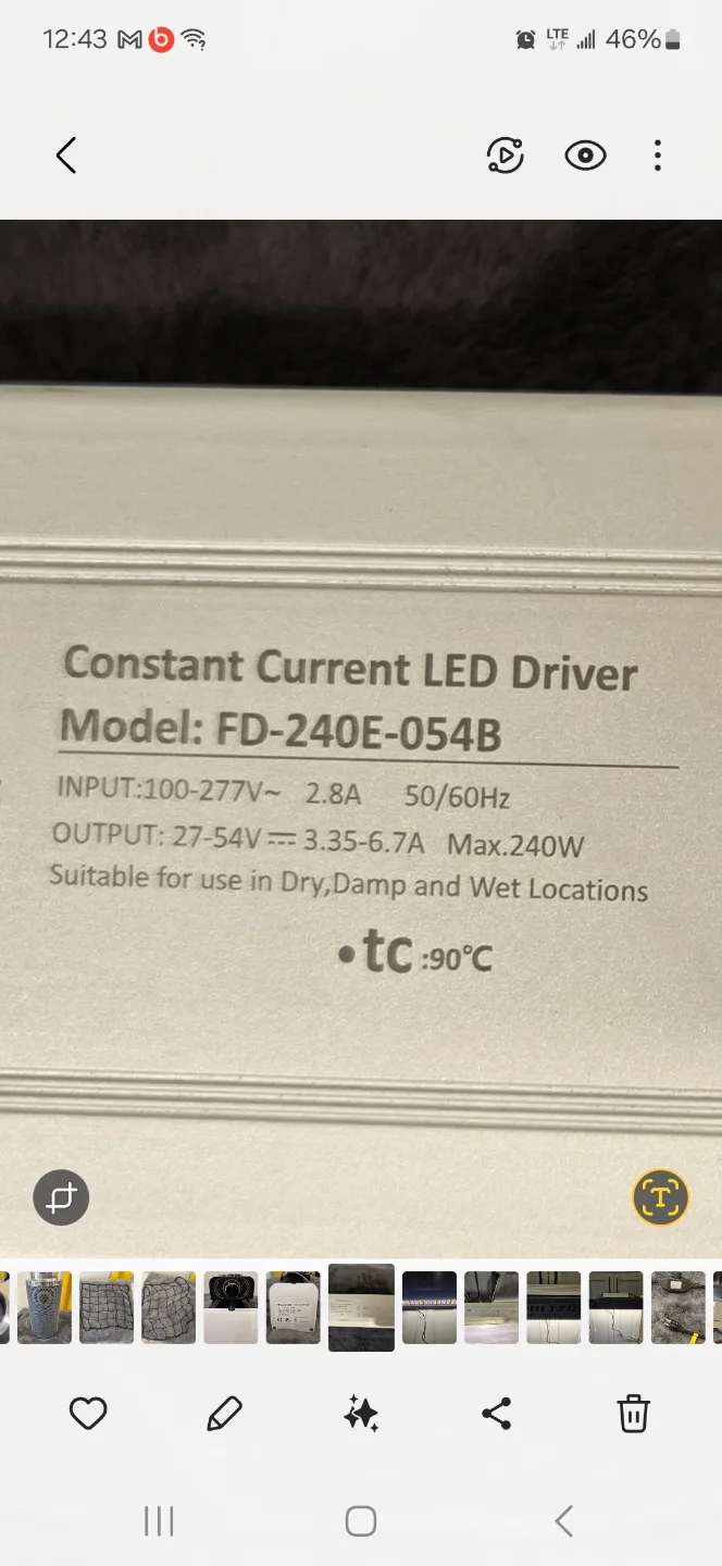 2000watt PHLIZON LED Grow Light Bar with Fahold Power Supply image indicator(6)