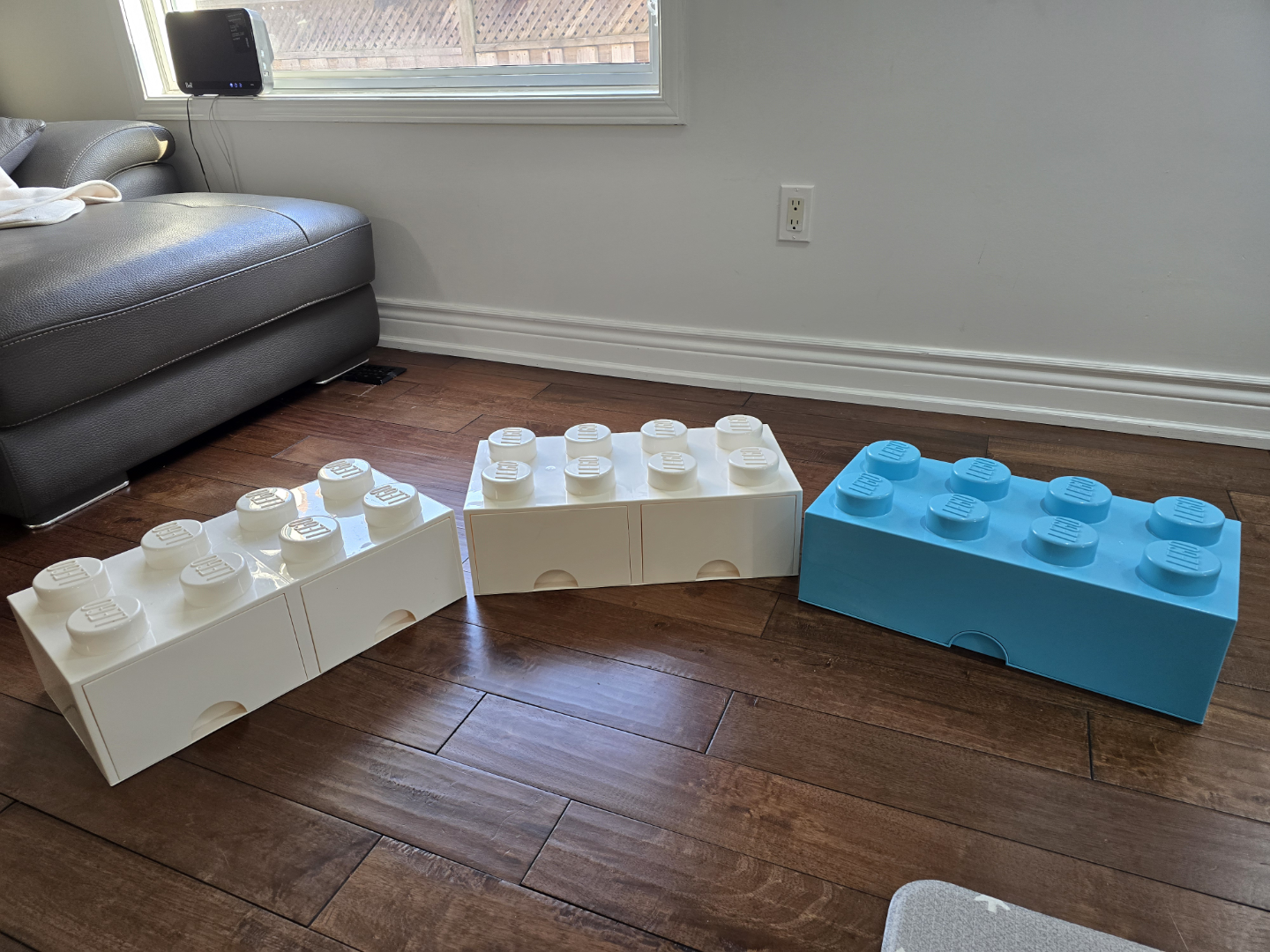 LEGO Storage Brick Boxes - Set of Three