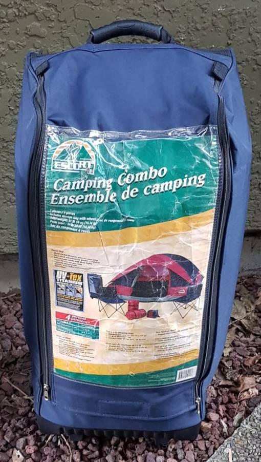 💚 Escort 4-person Camping Tent Combo Sleeping Bags Chairs - photo 2