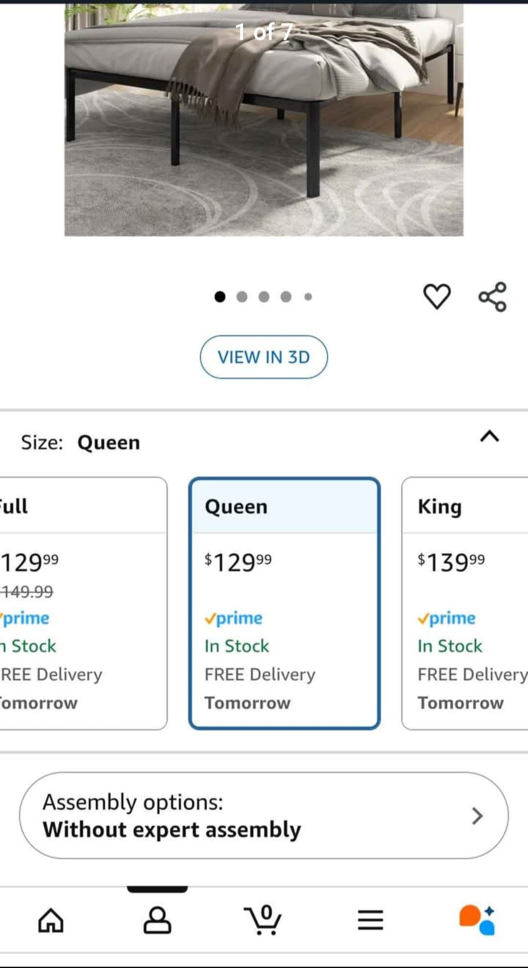 Bed Frame, Dresser, Sofa, Futon