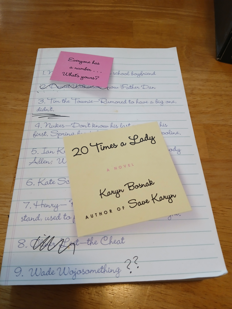 20 Times a Lady by Karyn Bosnak - Paperback Novel
