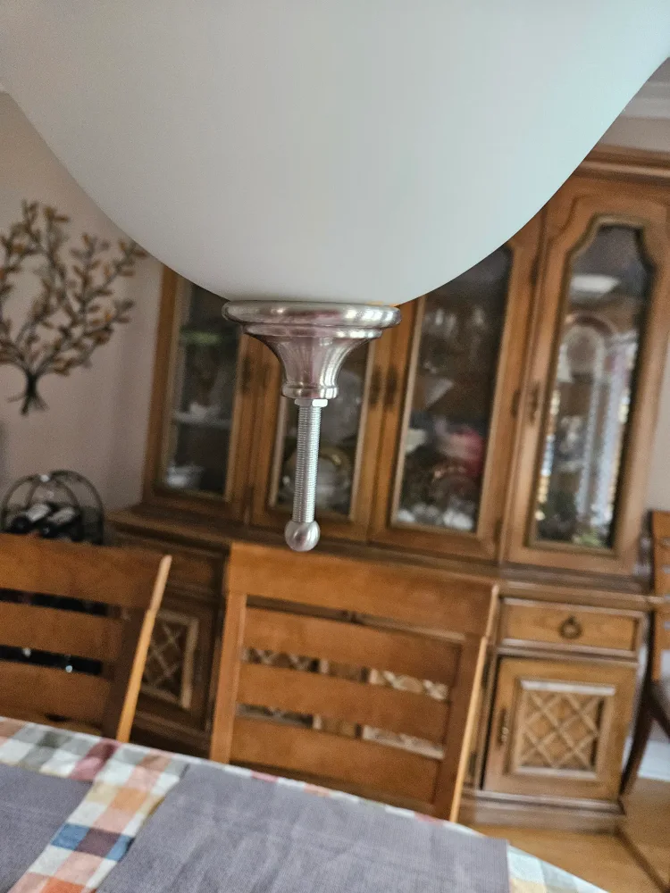 Modern Brushed Nickel Pendant Light Fixture image indicator(2)