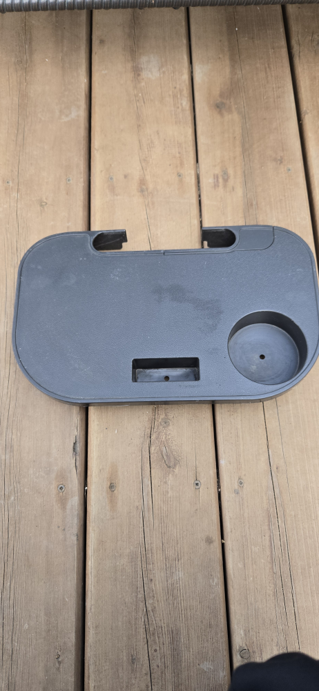 💚Black Plastic Cup Holder Tray for Zero Gravity Chair