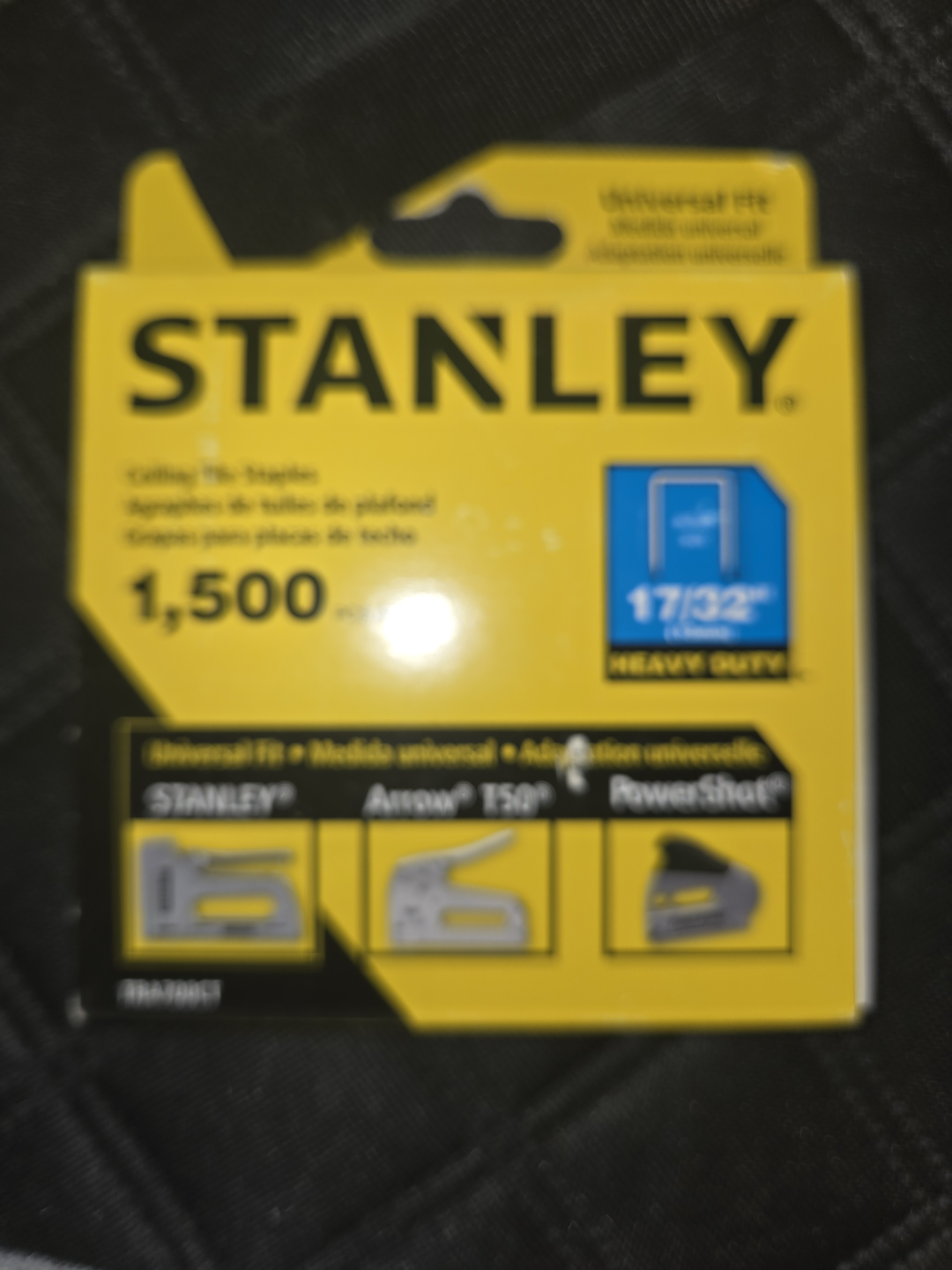 Stanley T50 tile staples - photo 2