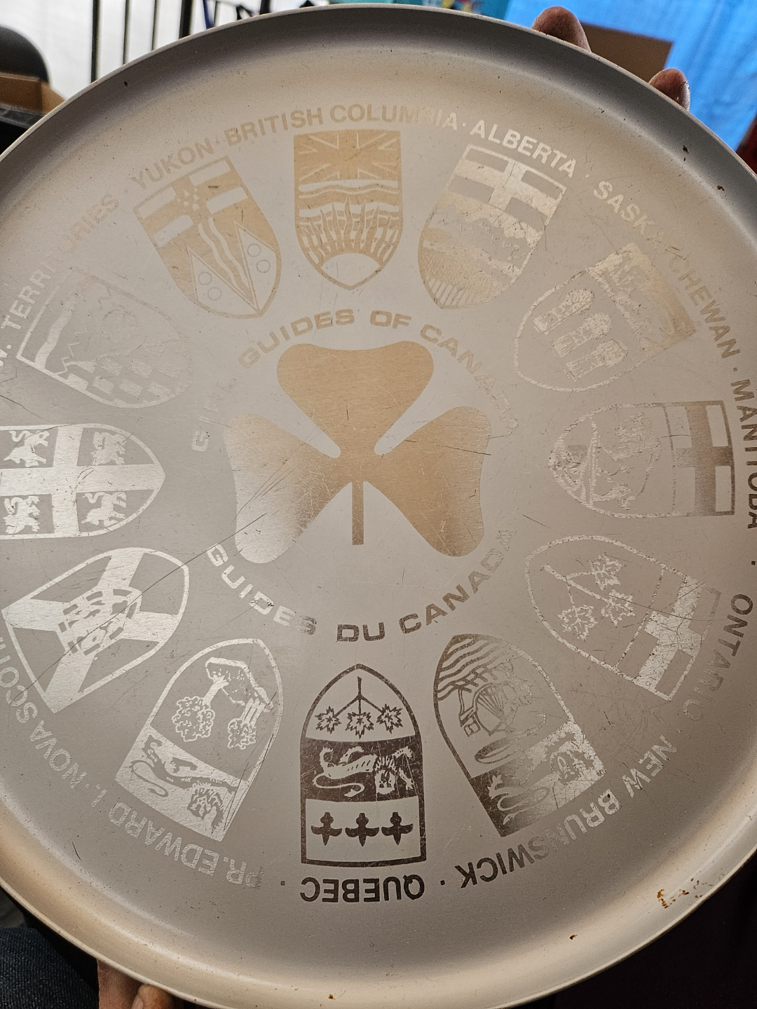 Silhouette Girl Guides of Canada Aluminum Trays (Set of 2) - photo 5
