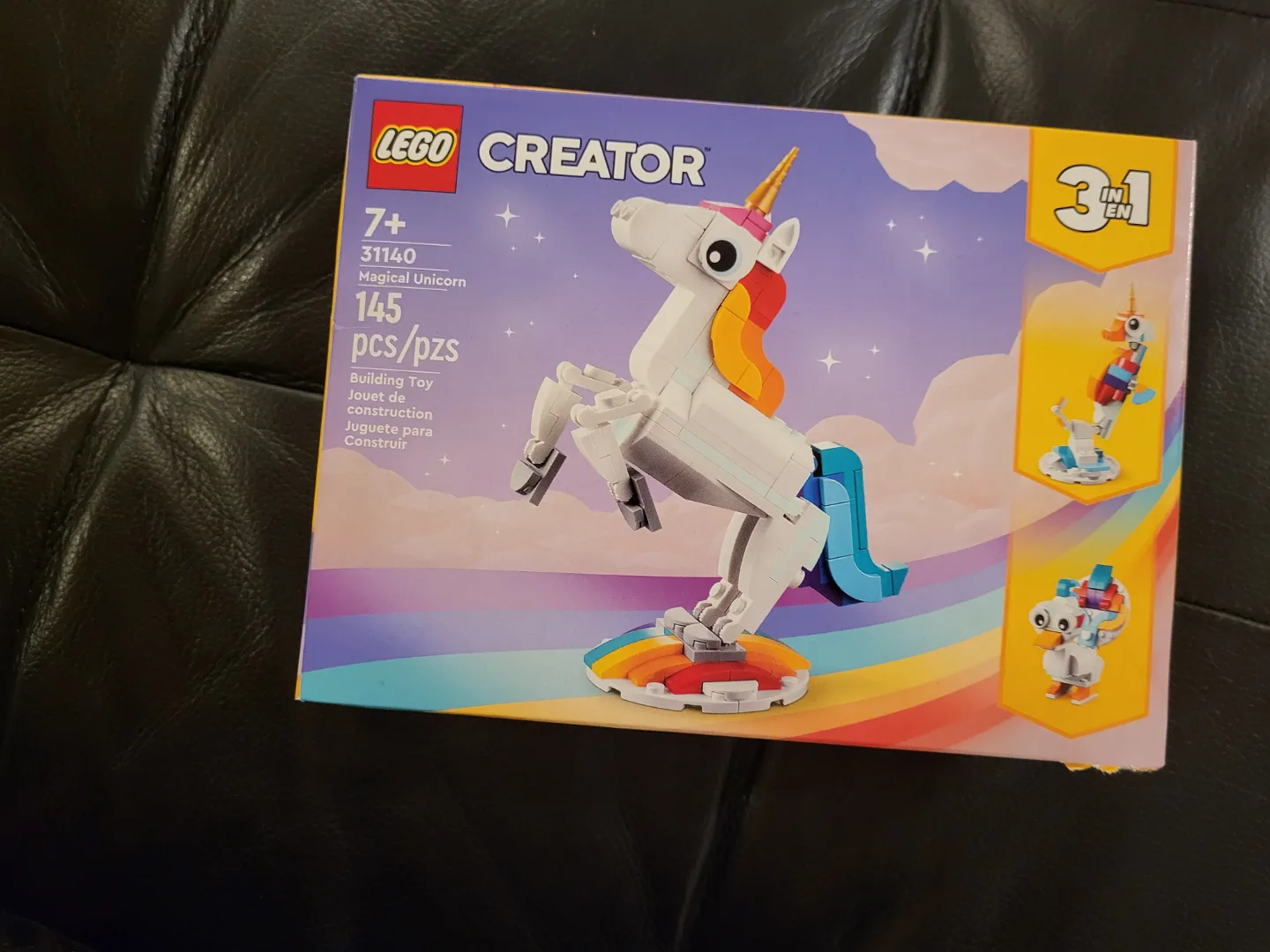 LEGO Creator 31160 Magical Unicorn 3-in-1 Building Toy thumbnail