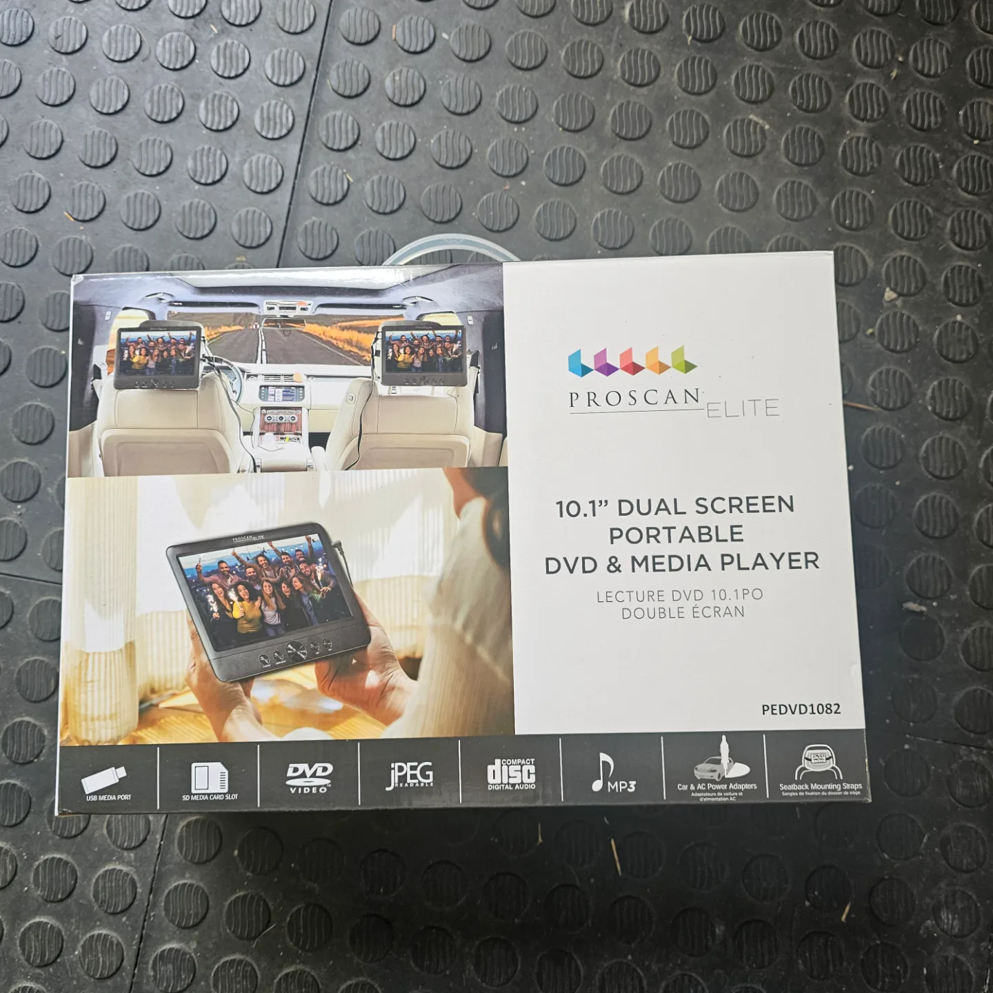 Proscan Elite 10.1" Dual Screen Portable DVD & Media Player image indicator(2)