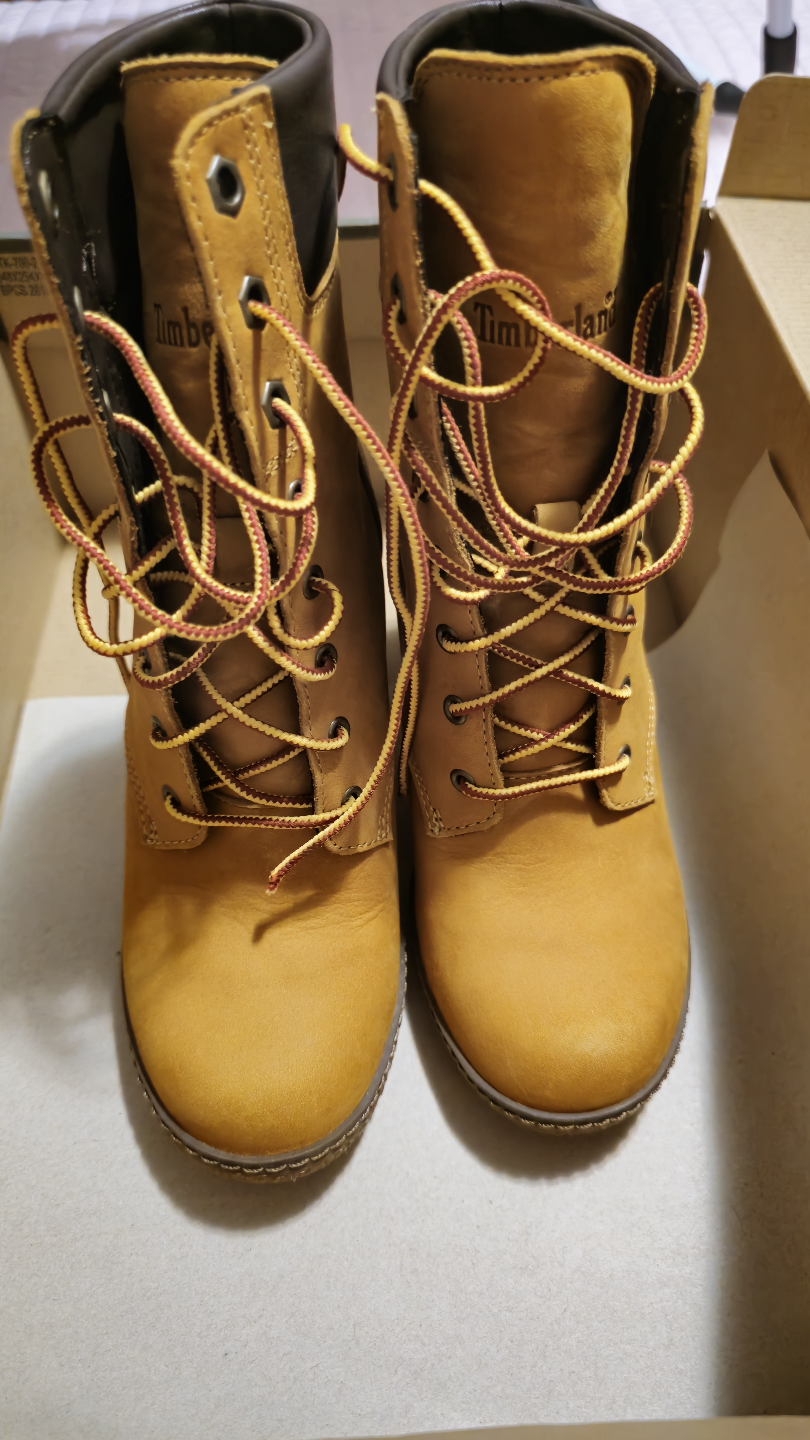 glancy heel wheat tan boots - photo 2