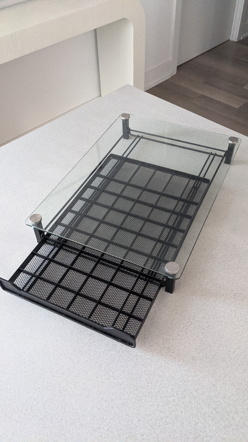 K-Cup/Nespresso Pod Storage Rack with Glass Top - photo 2