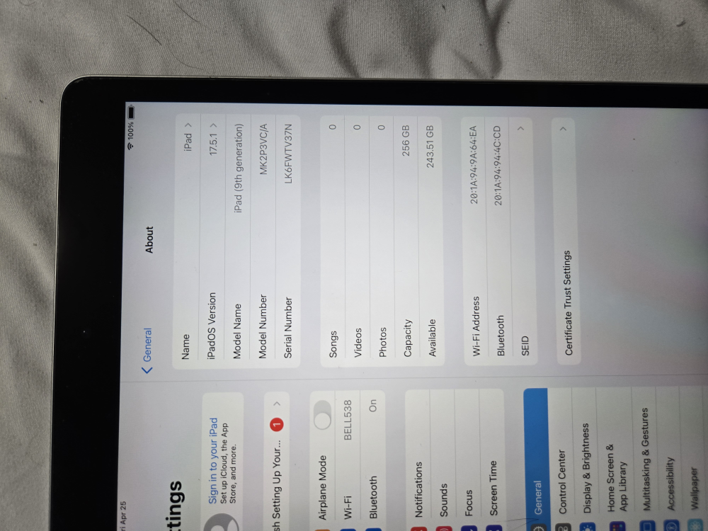 iPad 9th Generation 256 GB (10.2") - photo 2