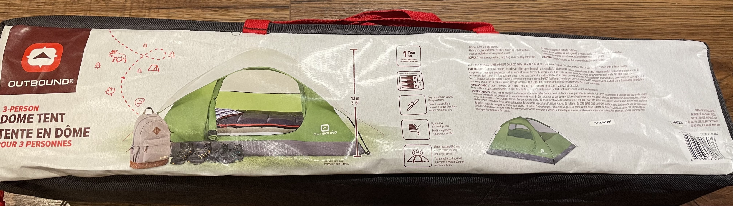 NEW Outbound 3-Person Dome Tent