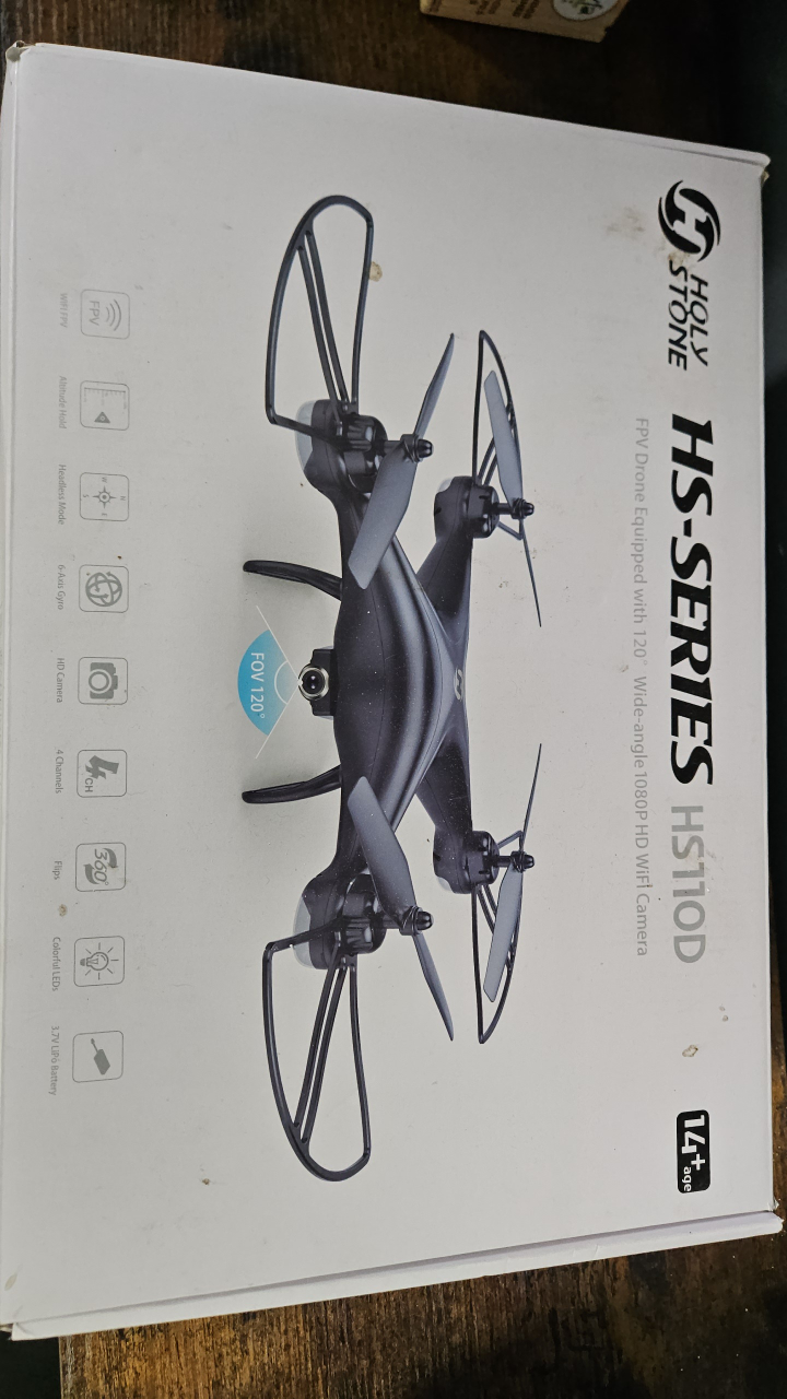 Holy Stone HS100D FPV Drone with Wide-angle  WiFi Camera