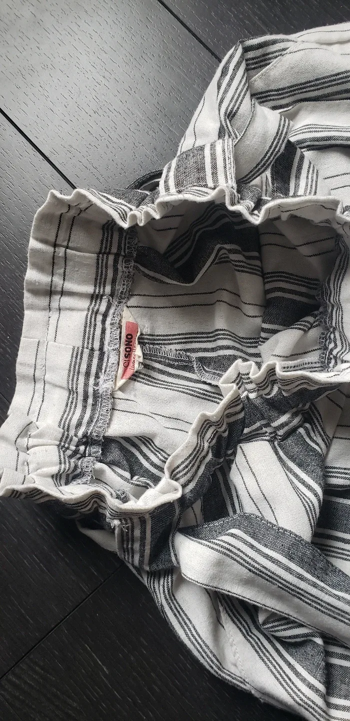 Linen Paperbag Striped Pants - Marant Style image indicator(4)