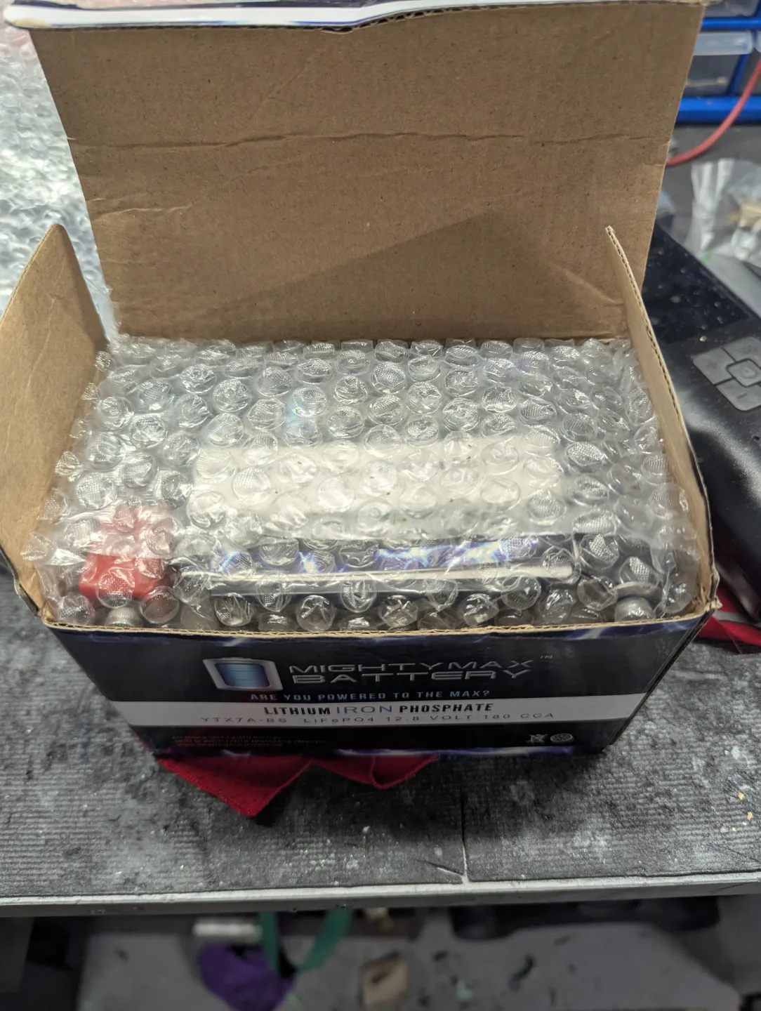 🥕Motorcycle and Powersport Lithium Battery  12V  7ah 180CCA image indicator(3)