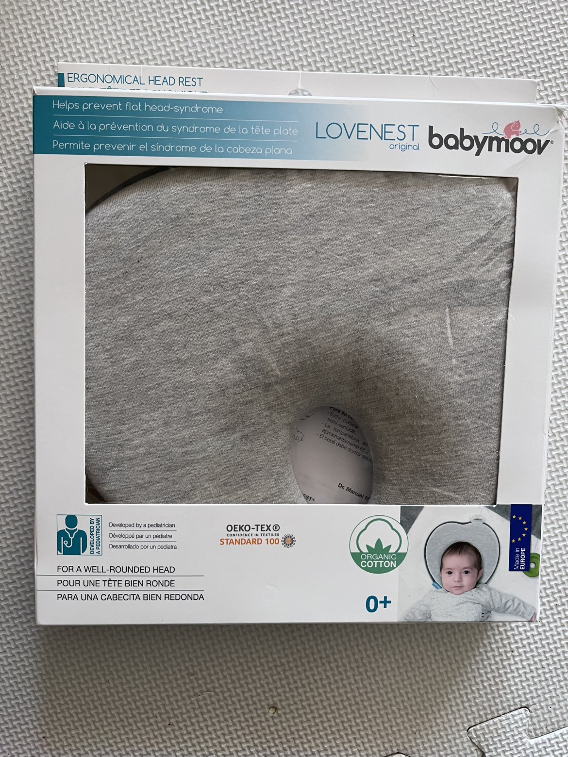 Newborn head support/ head rest