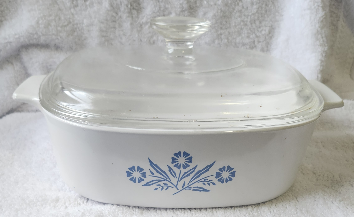 CorningWare A-2-B 2L Cornflower Blue Dish with Lid - photo 3