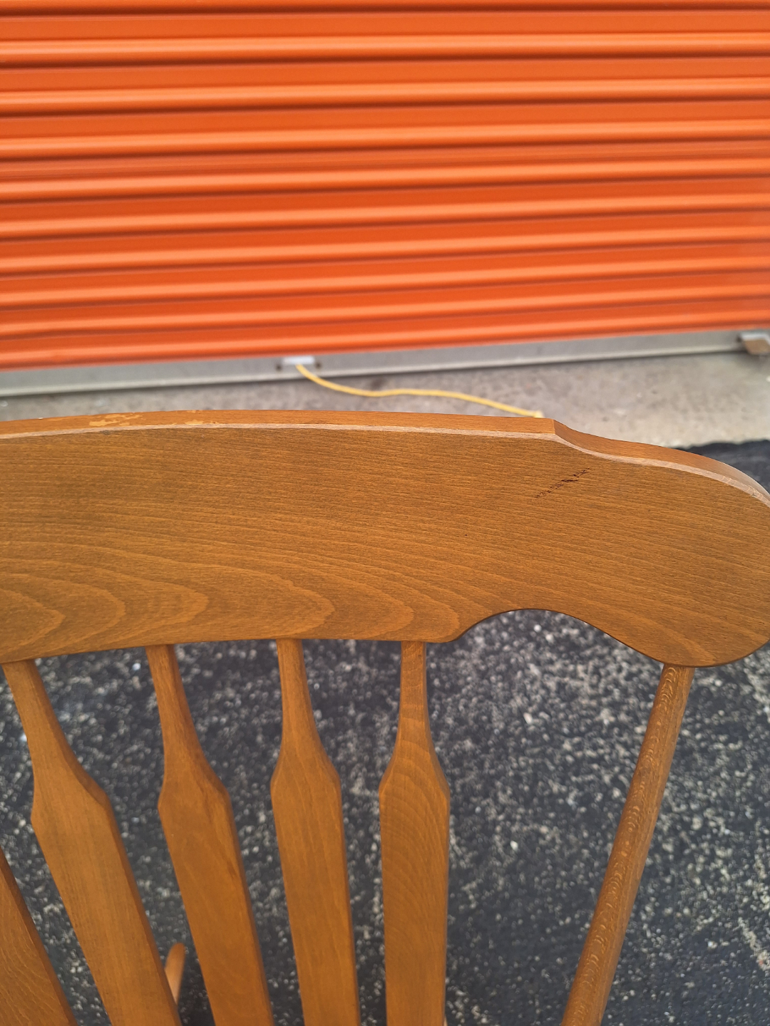 Classic Wooden Rocking Chair - photo 5