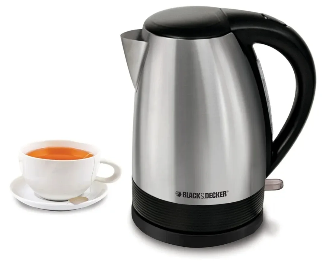 Move out sale -Black+Decker Stainless Steel Electric Kettle thumbnail