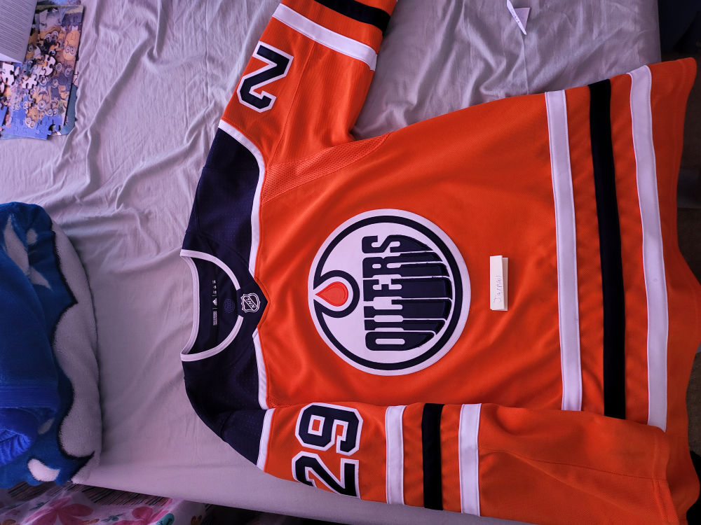 Leon Draisaitl Prostitched Jersey Oilers