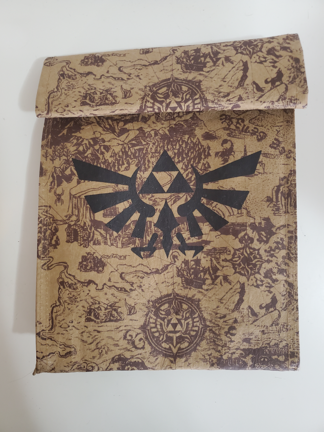 Nintendo Legend of Zelda Map of Hyrule Lunch Bag