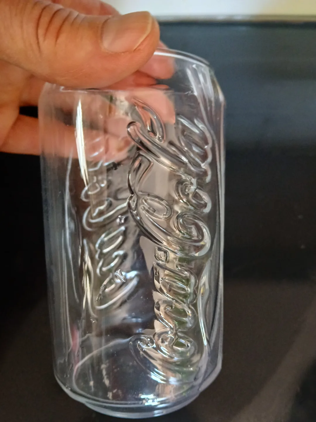 Coca-Cola Glass Can Shaped Tumblers - Set of Two image indicator(2)