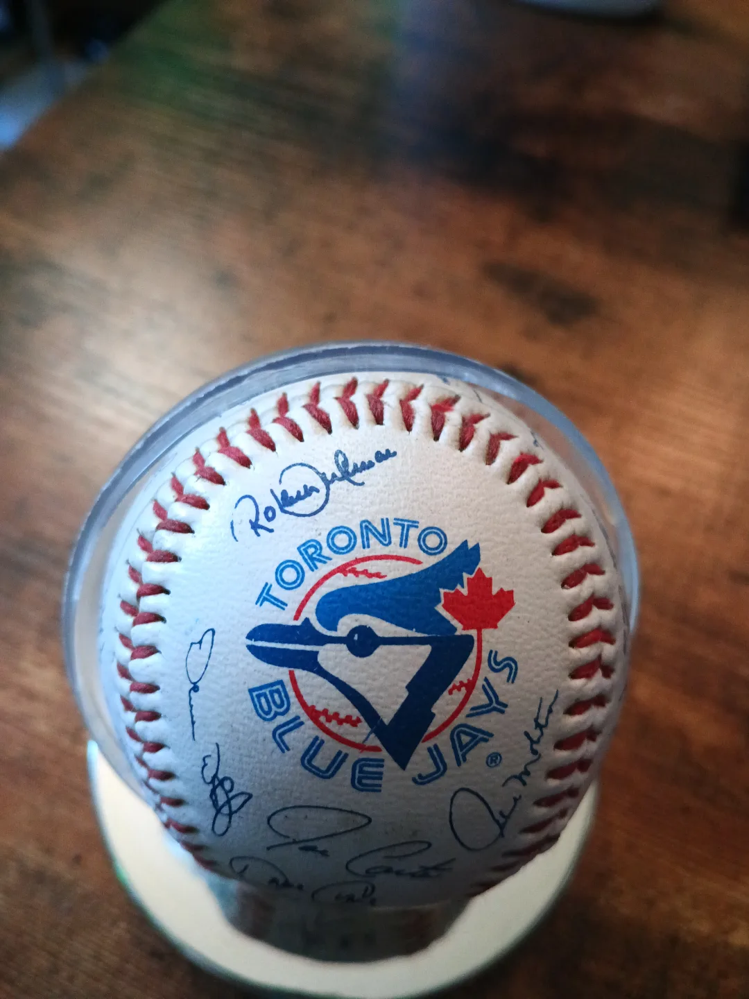 Autographed Baseball in Display Case image indicator(9)