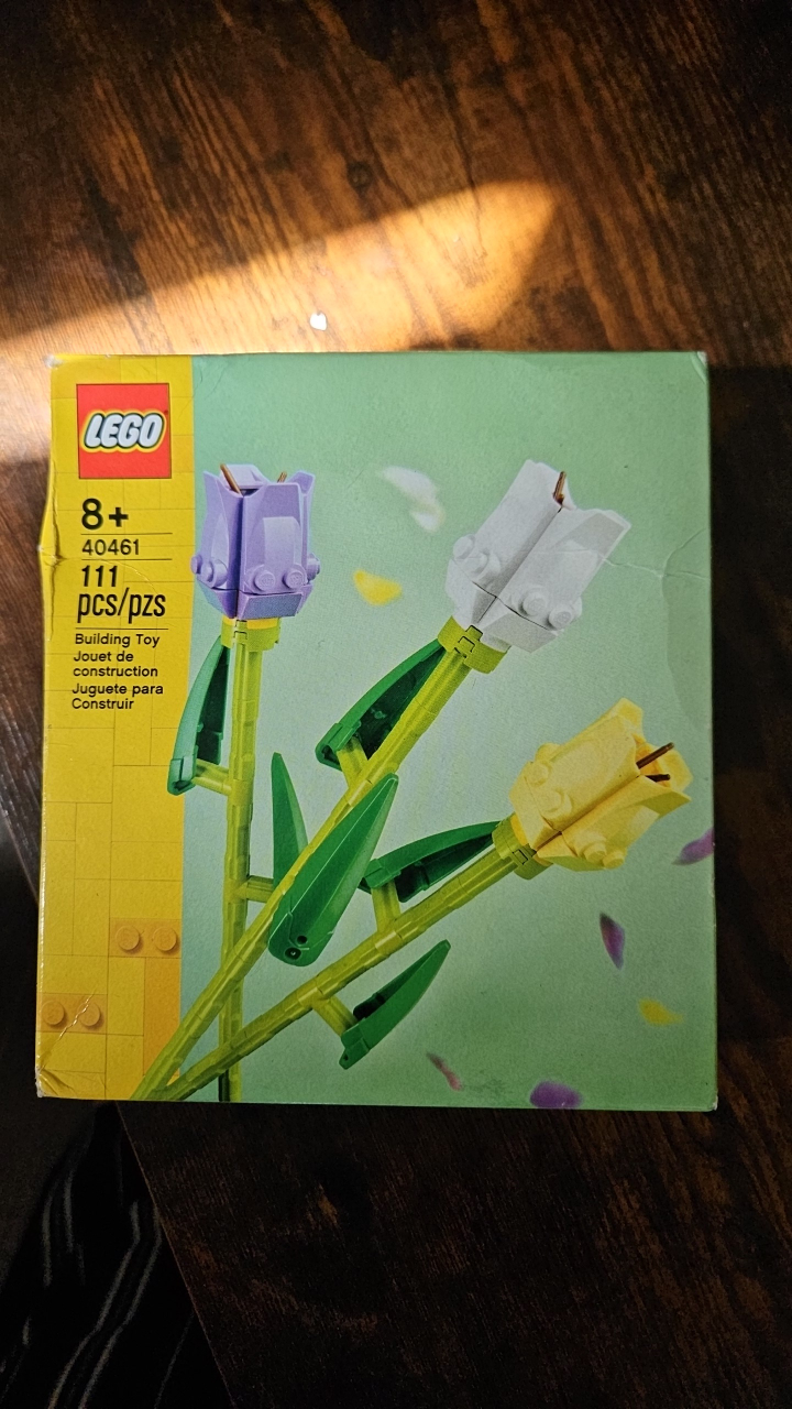 LEGO Tulips Building Toy 40461 - 111 Pieces