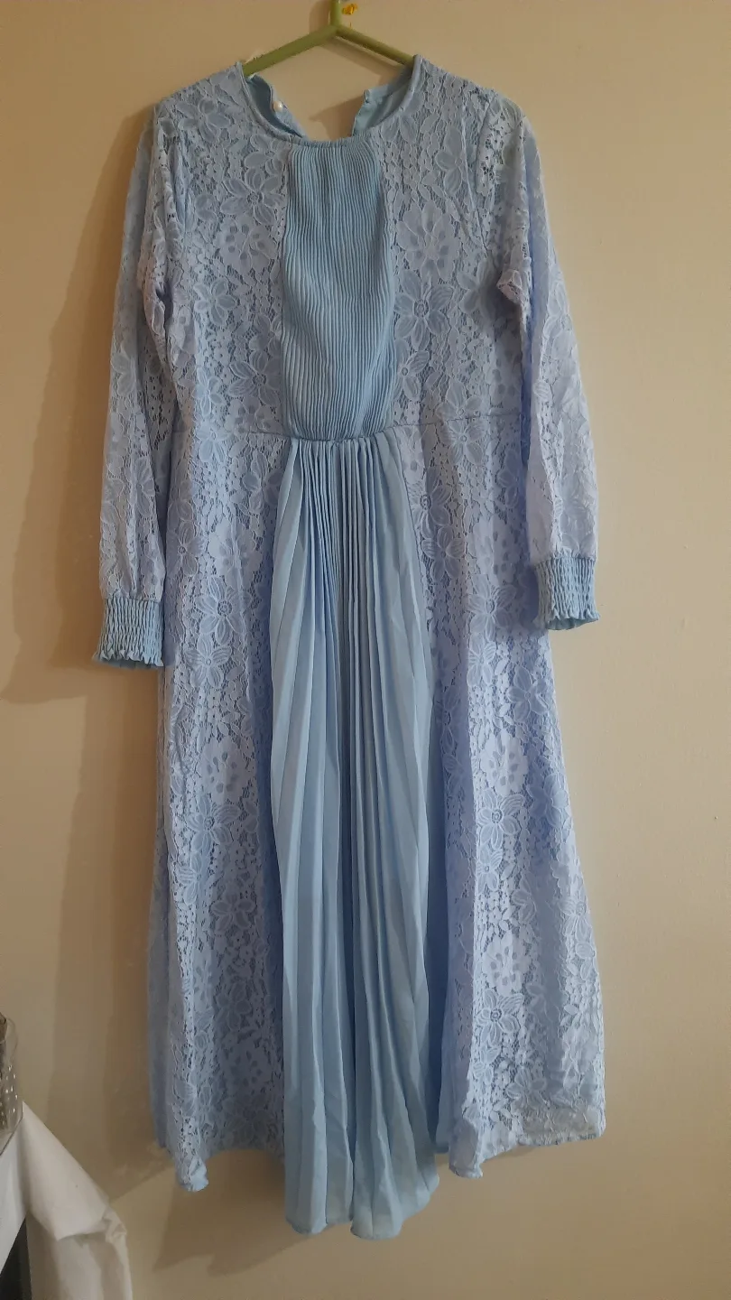 Light Blue Lace Dress thumbnail