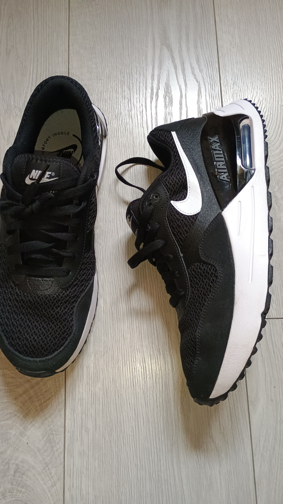 Nike Air Max Run Shoes - Black/White - photo 2