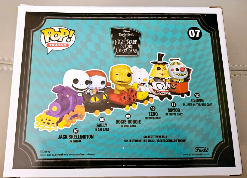 Brand New Funko Pop! Train: Nightmare Before Christmas image indicator(2)