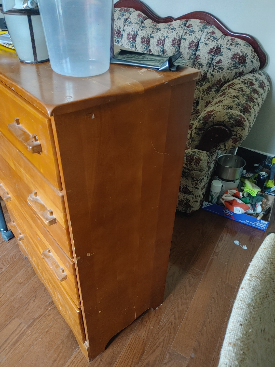 Vintage Wooden Chest of Drawers - photo 4