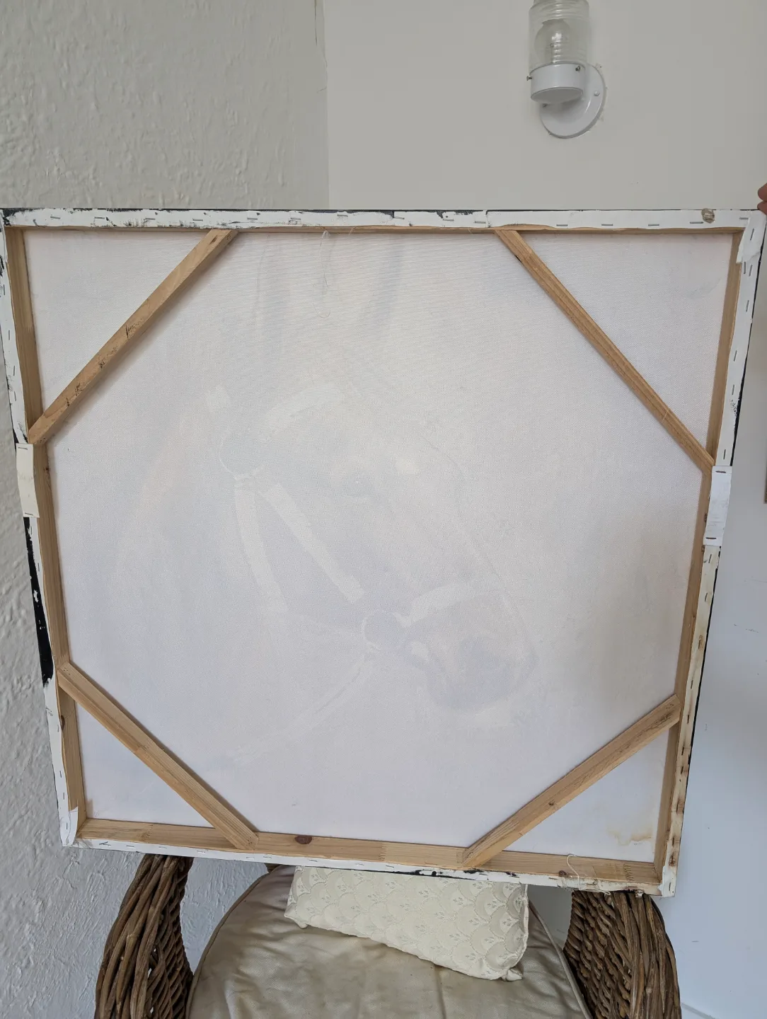 Large Canvas Horse Painting image indicator(3)