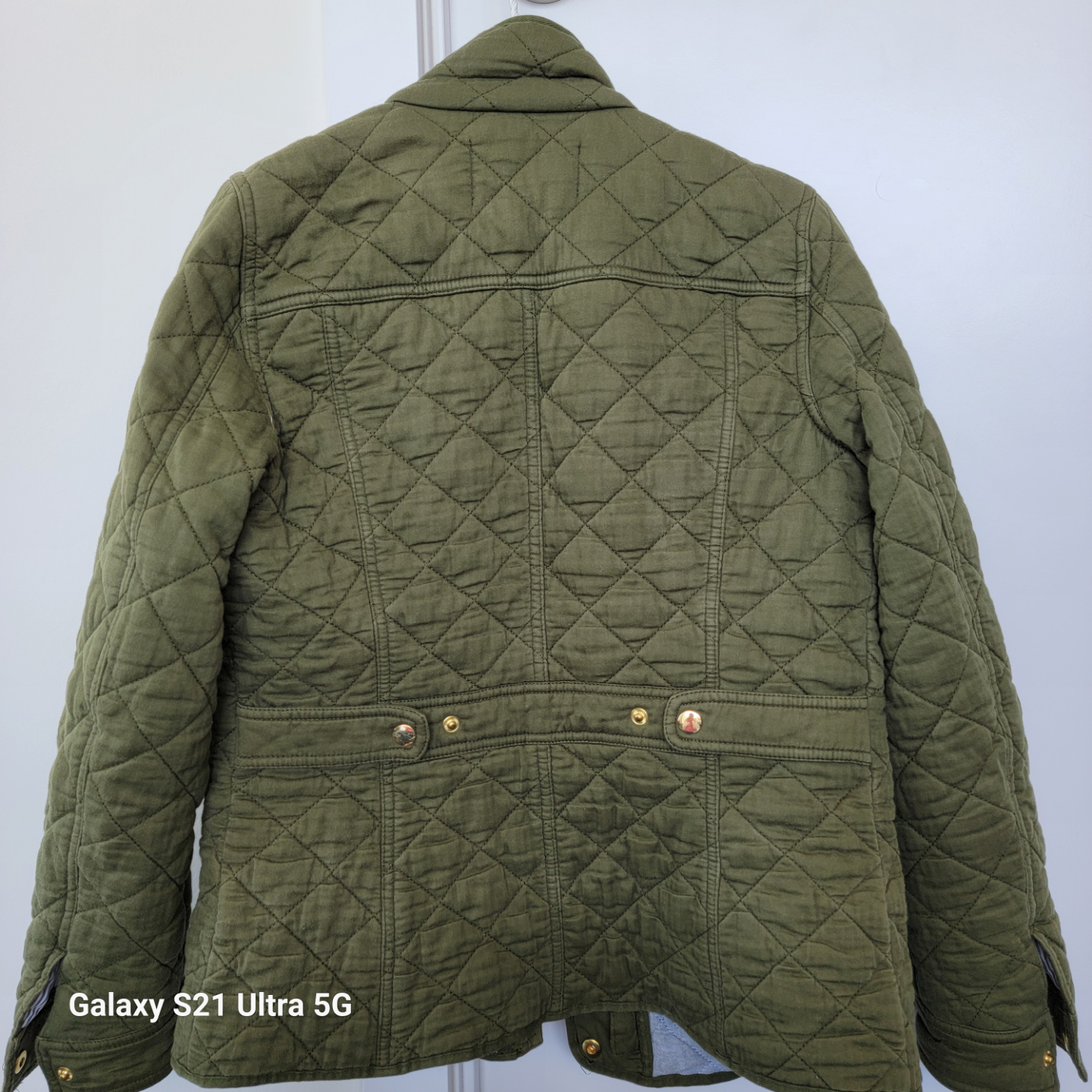 J.Crew Quilted Jacket - Olive Green - XS - photo 2