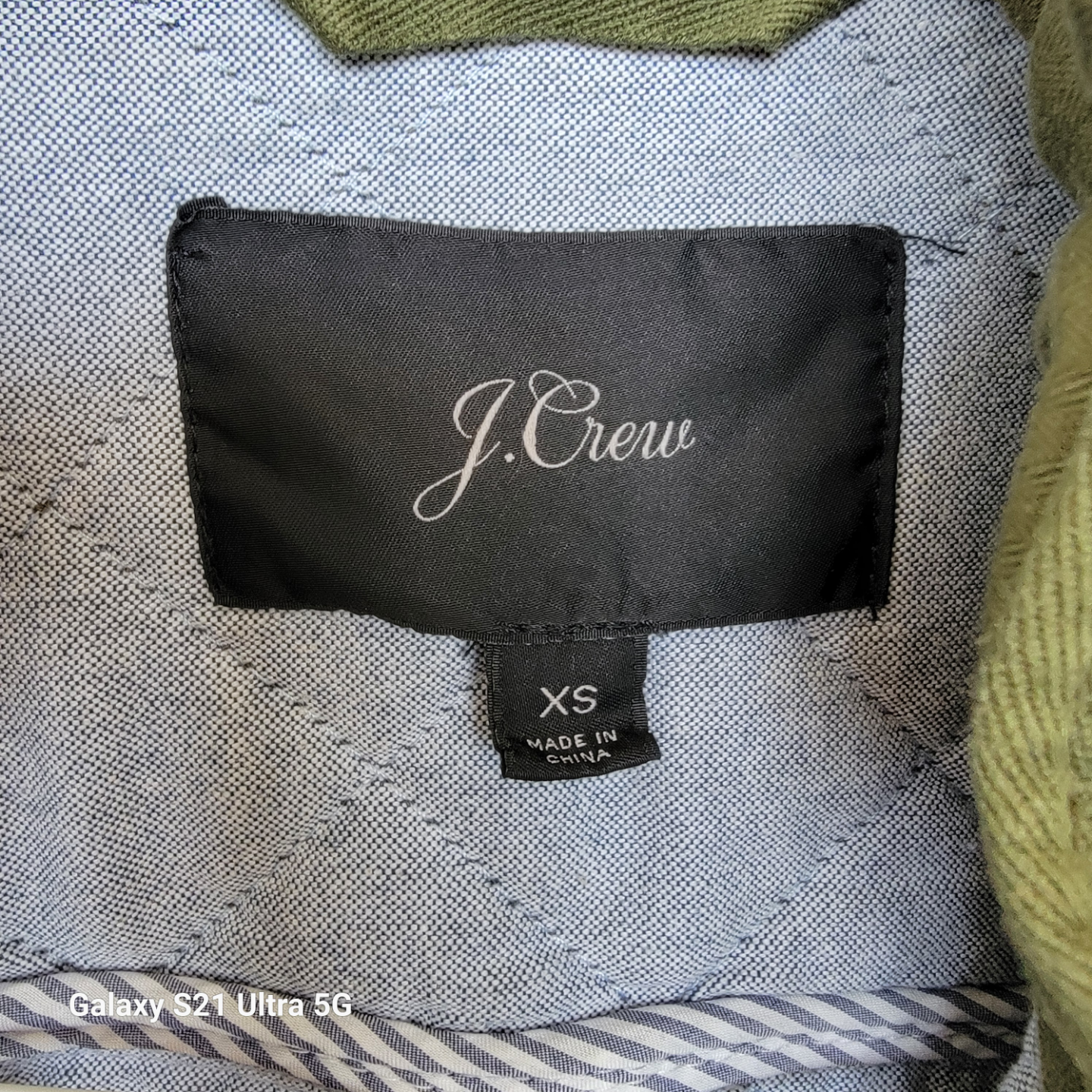 J.Crew Quilted Jacket - Olive Green - XS - photo 4